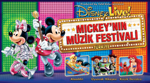 Disney Live! Mickey’nin Müzik Festivali afiş