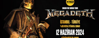 Megadeth Konseri afiş