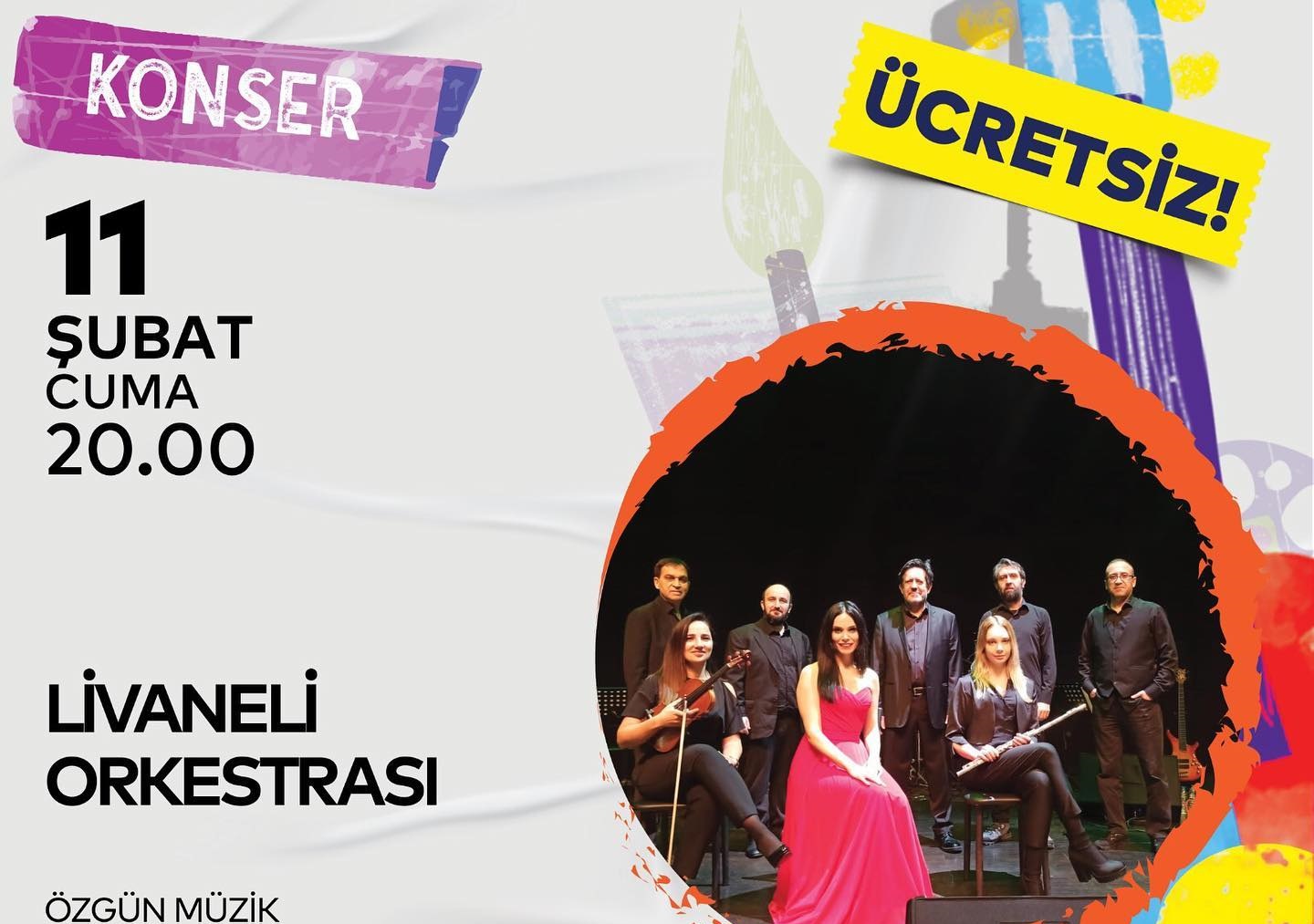 Livaneli Orkestrası Konseri Ücretsiz