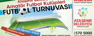 Ataşehir Futbol Turnuvası afiş