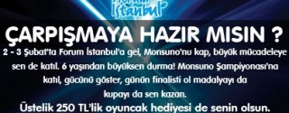 Monsuno Şampiyonası Forum İstanbul’da afiş