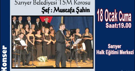 Sarıyer Belediyesi Tsm Korosu Konseri