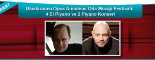 Opus Amadeus Oda Müziği Festivali Muhiddin Dürrüoğlu – Özgür Aydın afiş