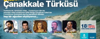 Dilden Dile Çanakkale Türküsü afiş