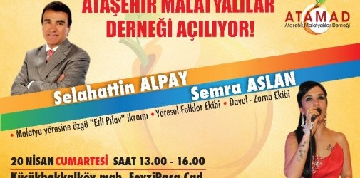 Ataşehir Malatyalılar Derneği Açılıyor!