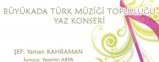 Büyükada Türk Müziği Topluluğu Yaz Konseri afiş