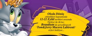 Tom&Jerry Macera Labirenti Brandium’da afiş