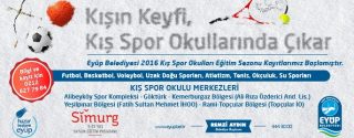 Ücretsiz Kış Spor Okulu Başlıyor afiş