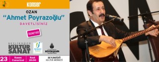 Ahmet Poyrazoğlu Konseri afiş