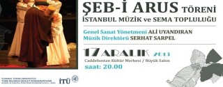 Şeb-i Arus İstanbul Müzik ve Sema Topluluğu afiş