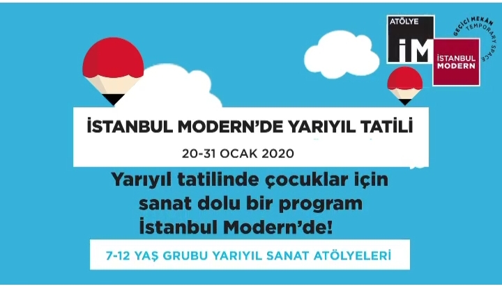 İstanbul Modern Yarıyıl Tatil Etkinlikleri
