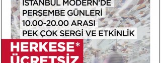 İstanbul Modern Sizin Perşembeniz afiş