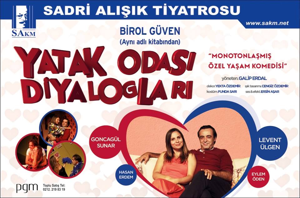 Yatak Odası Diyalogları Tiyatro Oyunu Etkinlik İstanbul