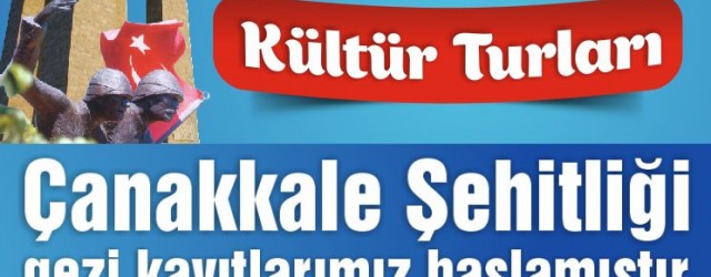 Beykoz Belediyesi Çanakkale Gezi Kayıtları Başlıyor!