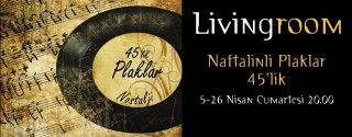 Naftalinli Plaklar 45’lik afiş