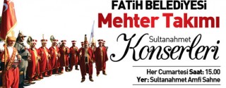 Fatih Belediyesi Mehter Takımı Konseri afiş