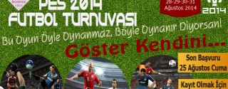 Pes 2014 Futbol Turnuvası Ücretsiz afiş