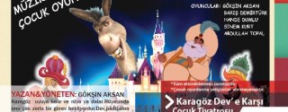 Karagöz Dev’e Karşı Tiyatro afiş