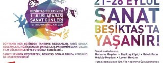 Sanat Beşiktaş’ta Yaşanır afiş