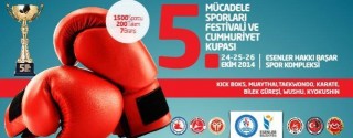 Mücadele Sporları Festivali ve Cumhuriyet Kupası afiş