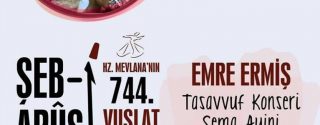Şeb-i Arus İstanbul 2017 afiş