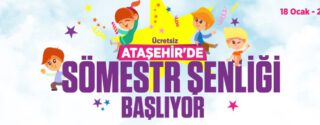 Ataşehir’de Sömestr Şenliği Başlıyor! afiş