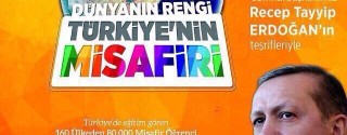 Dünyanın Rengi Türkiye’nin Misafiri afiş