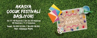 Akasya Çocuk Festivali Başlıyor! afiş