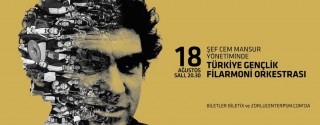 Türkiye Gençlik Filarmoni Orkestrası afiş