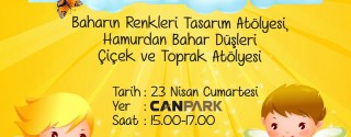 CanPark AVM 23 Nisan Etkinlikleri afiş