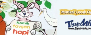 Komik Tavşan Hopi Tiyatro Mie afiş