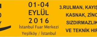3.ROLLEXPO TURKEY 2016 – Rulman ve Makina Aksamları Fuarı afiş