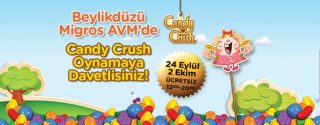 Candy Crush Beylikdüzü Migros AVM’de! afiş