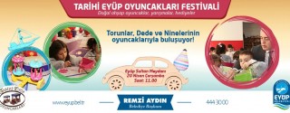 Tarihi Eyüp Oyuncakları Festivali afiş