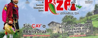 Rize İstanbul’da! afiş
