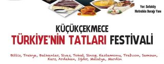 Küçükçekmece Türkiye’nin Tatlıları Festivali afiş