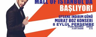 Murat Boz Mall Of İstanbul Konseri afiş