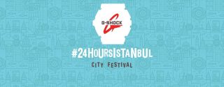Casio G-Shock #24hoursistanbul City Festival afiş