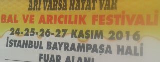 Bal ve Arıcılık Festivali afiş