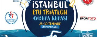 İstanbul ETU Triatlon Avrupa Kupası afiş