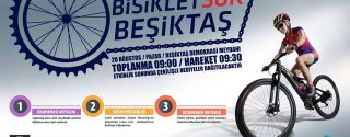 Bisiklet Sür Beşiktaş afiş