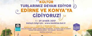 Beşiktaş Belediyesi Kültür Turları afiş