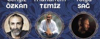 Cengiz Özkan – Muharrem Temiz -Tolga Sağ Konseri afiş