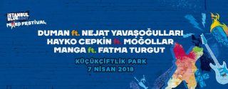 İstanbul Blue Night Mixed Festival afiş