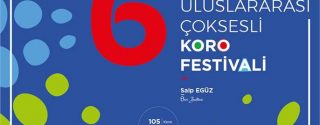 6. SANSEV İstanbul Uluslararası Çoksesli Korolar Festivali afiş