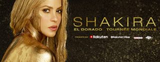 Shakira Konseri İstanbul afiş