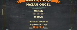 Kent Fest Nazan Öncel – Vega – Circus afiş