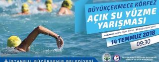Büyükçekmece Körfez Açık Su Yüzme Yarışması afiş