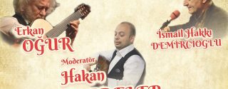 Müzikli Söyleşi Erkan Oğur & İsmail Hakkı Demircioğlu afiş