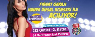 Fırsat Garajı Hande Ünsal Konseri İle Açılıyor! afiş